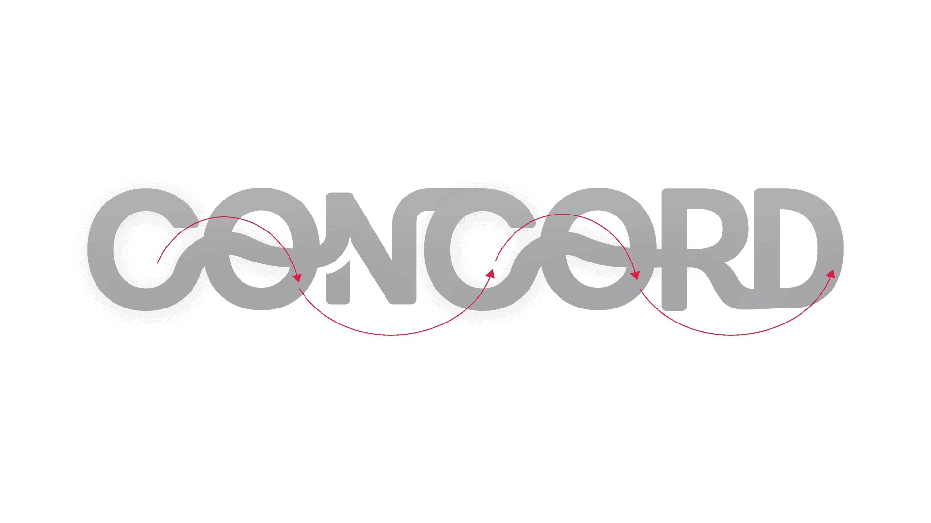 The logo as it flows