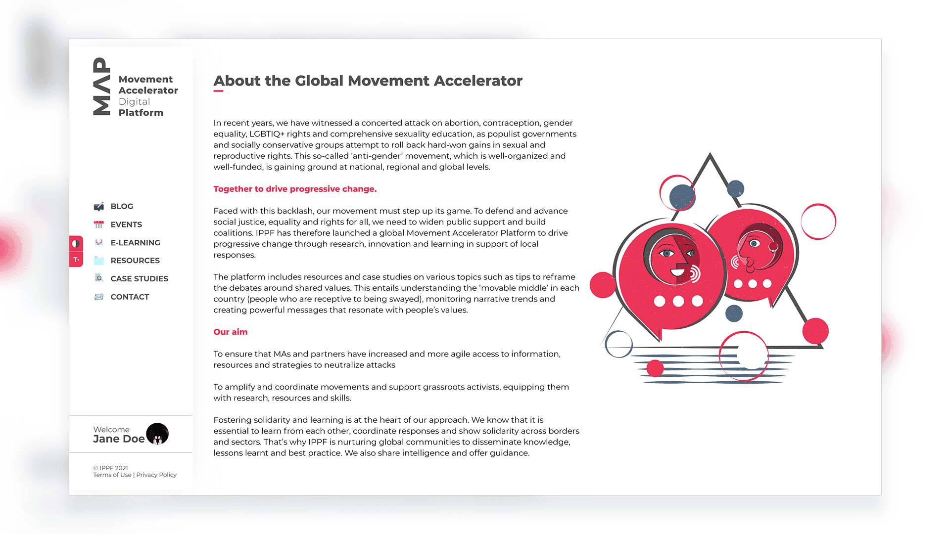 Movement Accelerator Platform — design work