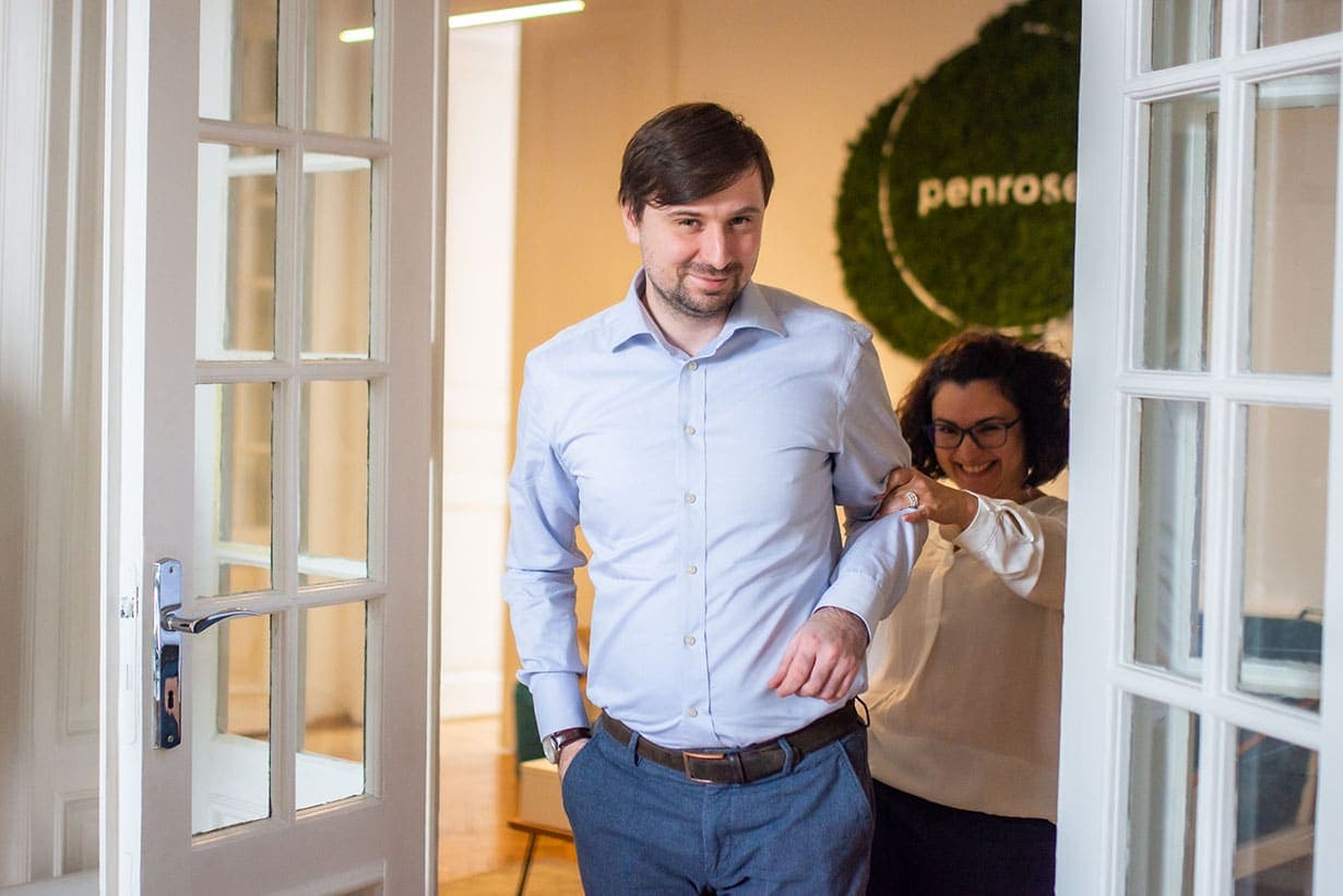 Ira Potcoava and Sorin Pavel of Penrose CDB