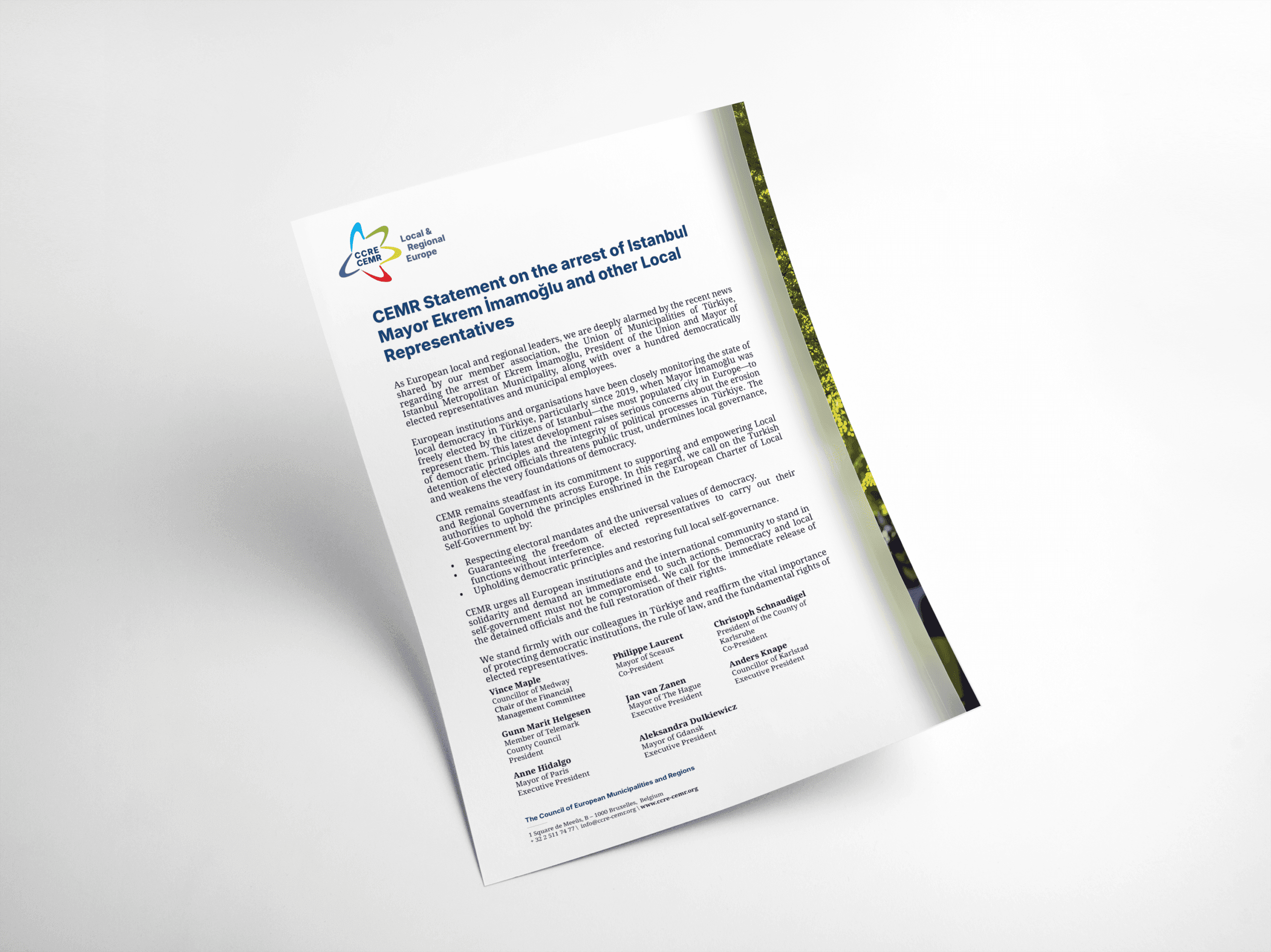 CEMR Identity Facelift — the assignment